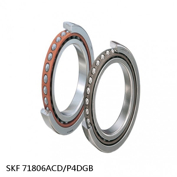 71806ACD/P4DGB SKF Super Precision,Super Precision Bearings,Super Precision Angular Contact,71800 Series,25 Degree Contact Angle