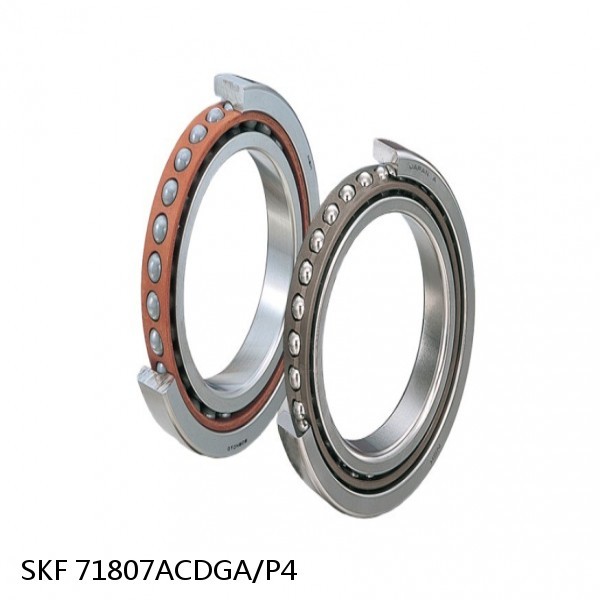 71807ACDGA/P4 SKF Super Precision,Super Precision Bearings,Super Precision Angular Contact,71800 Series,25 Degree Contact Angle