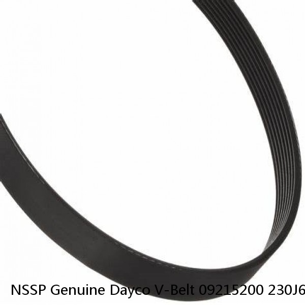 NSSP Genuine Dayco V-Belt 09215200 230J6 6 Rib 23" x 9/16" 6 Rib Poly Micro V