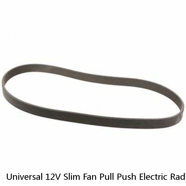 Universal 12V Slim Fan Pull Push Electric Radiator Cooling Fan Mounting 12" inch